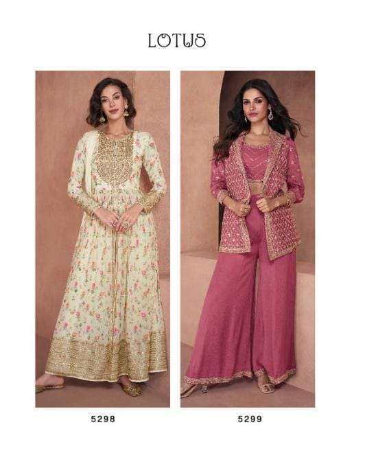 Aashirwad Prsents Vihana Real Georgette Gown In Best Wholesale Rate In Surat  - Sai Dresses