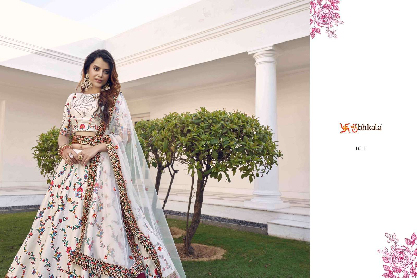 panvi niva vol 2 1145 stylish look lehenga collection wholesale market surat