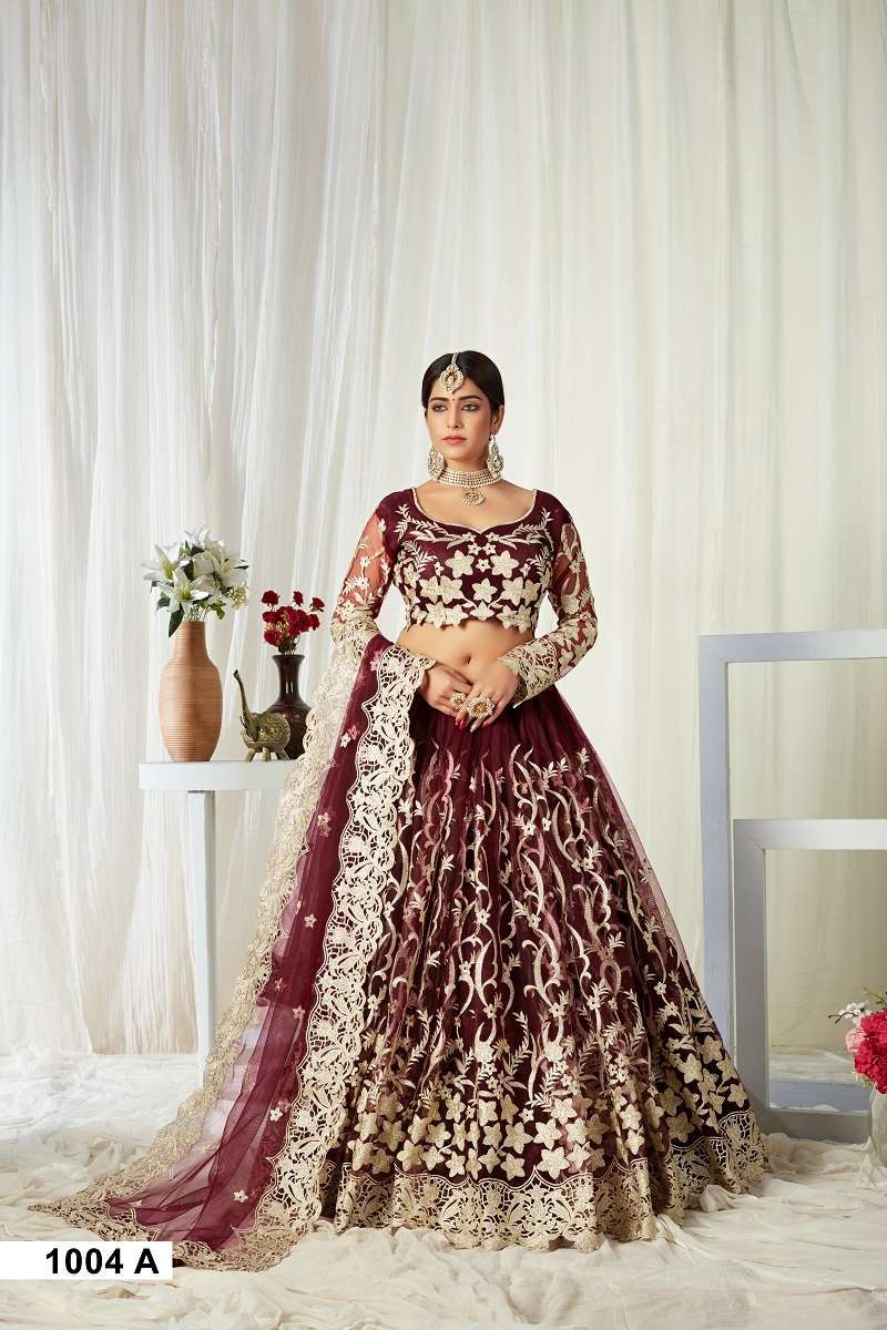 Stunning Bridal Lehenga in wholesale price from wholesalers for beautiful  brides