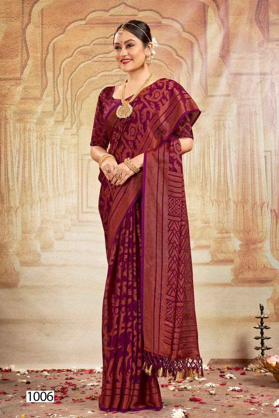 Kalista Rangsutra 2 P/C Vichitra Wholesale Fancy Sarees Catalog