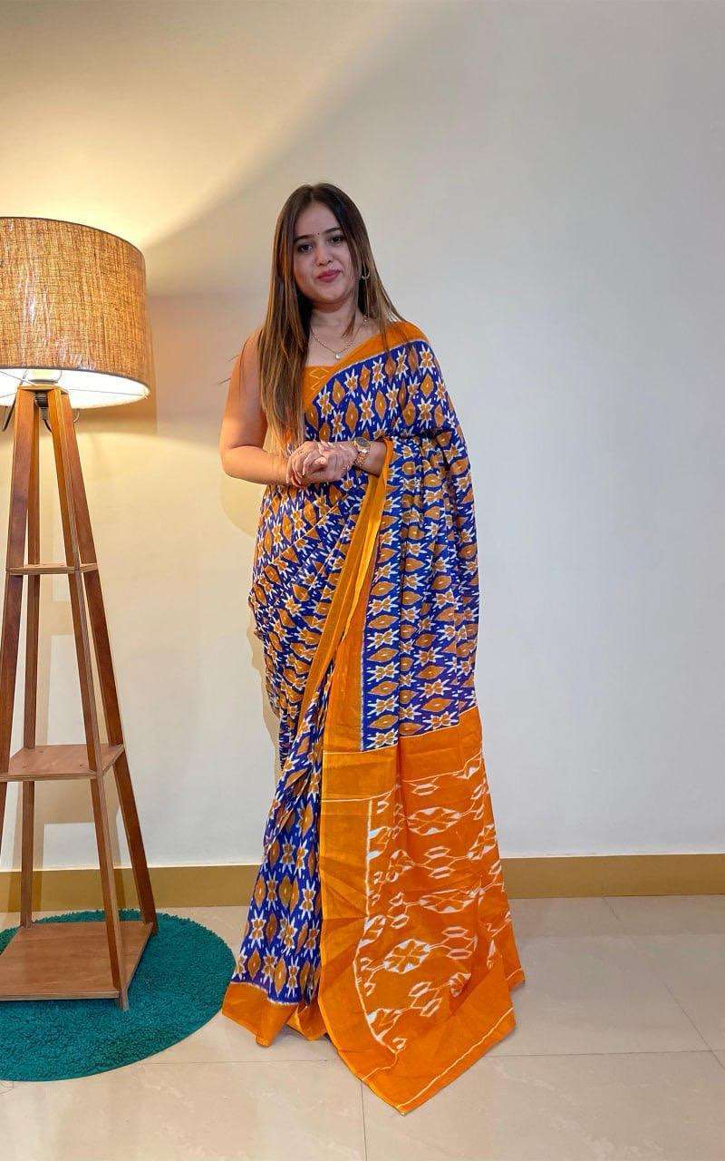 Hand Block Printed Saree Manufacturer Supplier from Jaipur India