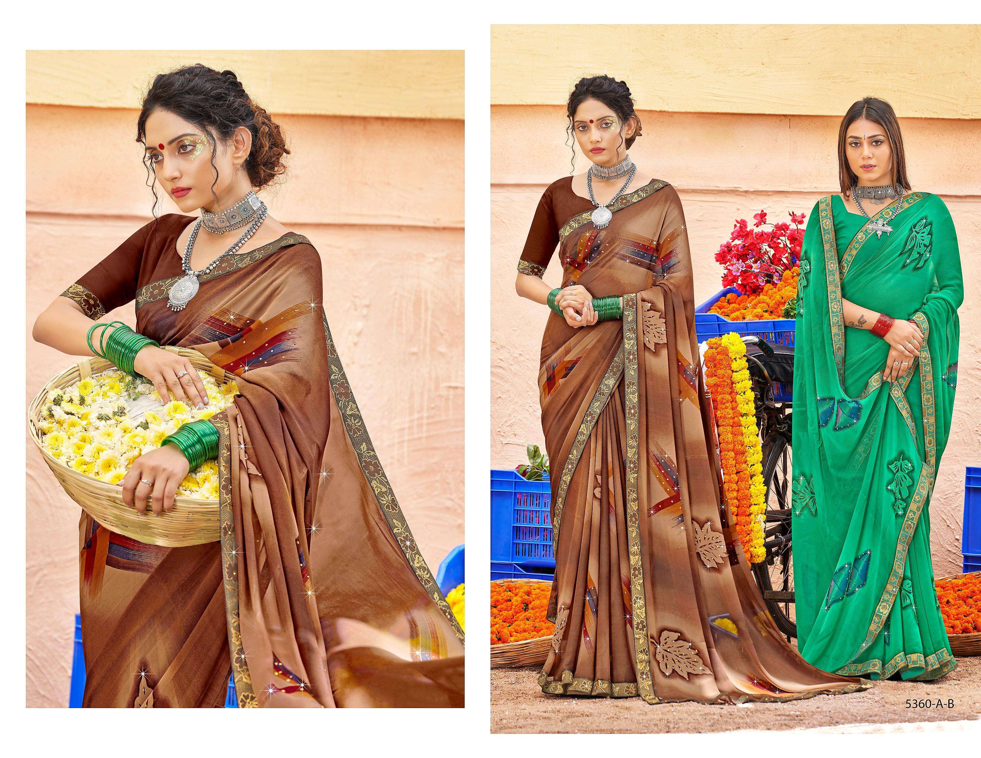 Sapna Bella Printed Wholesale Silk Sarees Catalog - The Ethnic World
