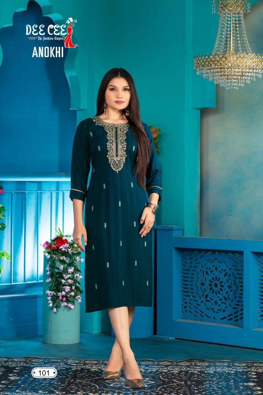 DEECEE ANOKHI Kurti Surat Ready Made Clothes Wholesalers