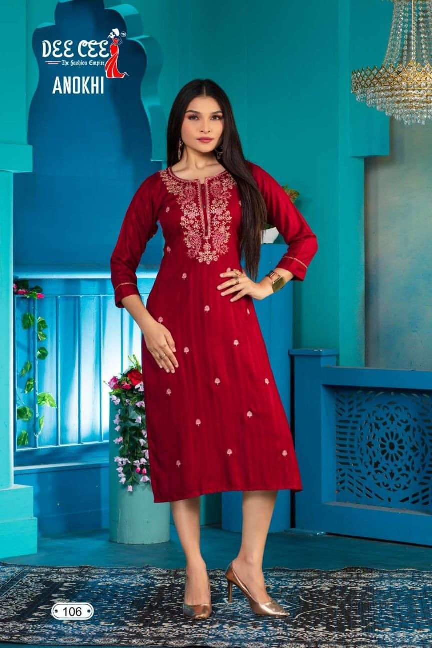 DEECEE ANOKHI Kurti Surat Ready Made Clothes Wholesalers