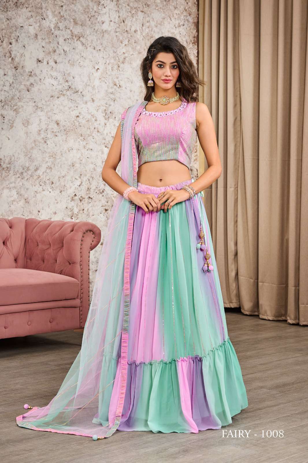 Wedding Exclusive Newly Crop Top Lehenga