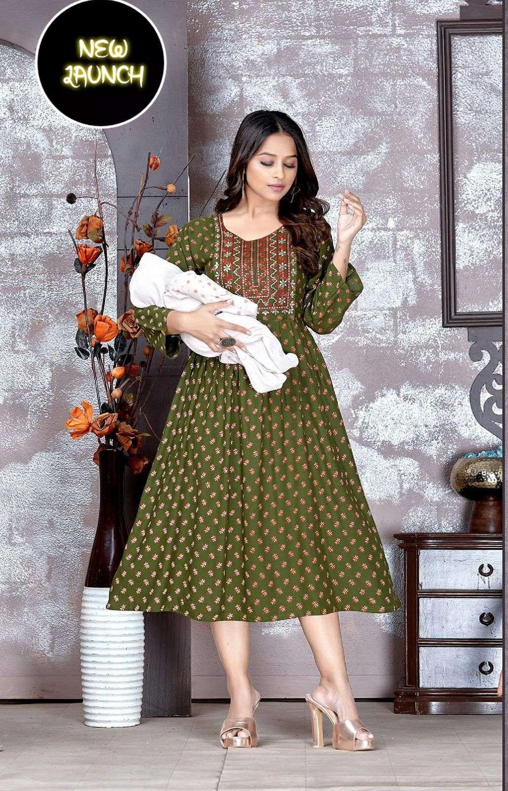 Buy FEMIMODE Rayon Feeding Kurti for Women/Maternity Kurti for Women/Feeding  Kurti for Women Combo Pack of 2 Pieces at Amazon.in
