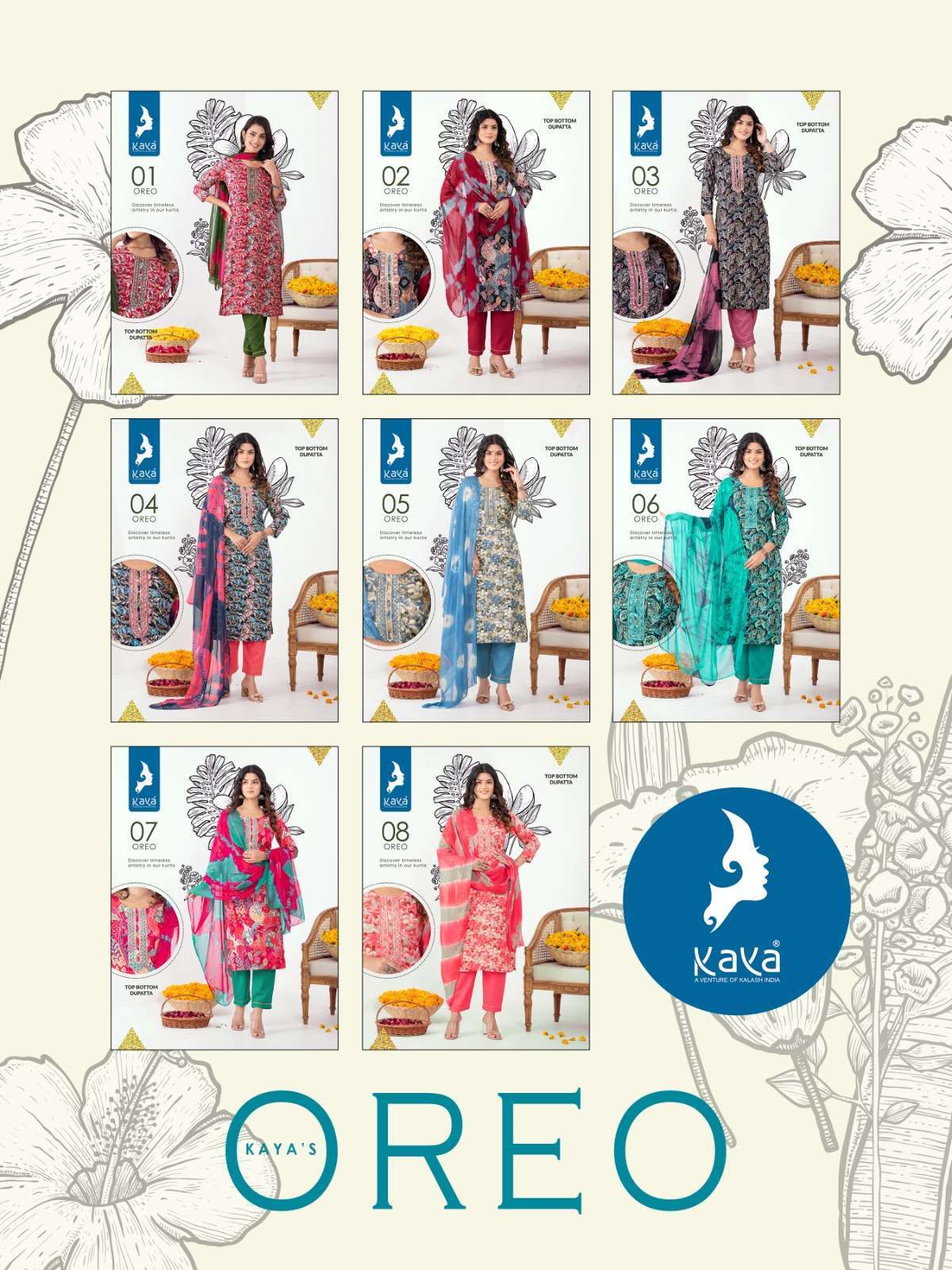 KAYA OREO RAYON FOIL PRINT KURTI Reyon Kurti Shopping