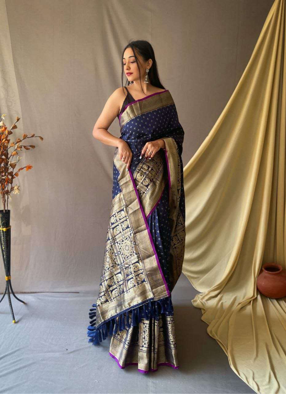 Haldi Wear Festive Bandhej Sari | Engagement Shaadi Bridal Party Dress