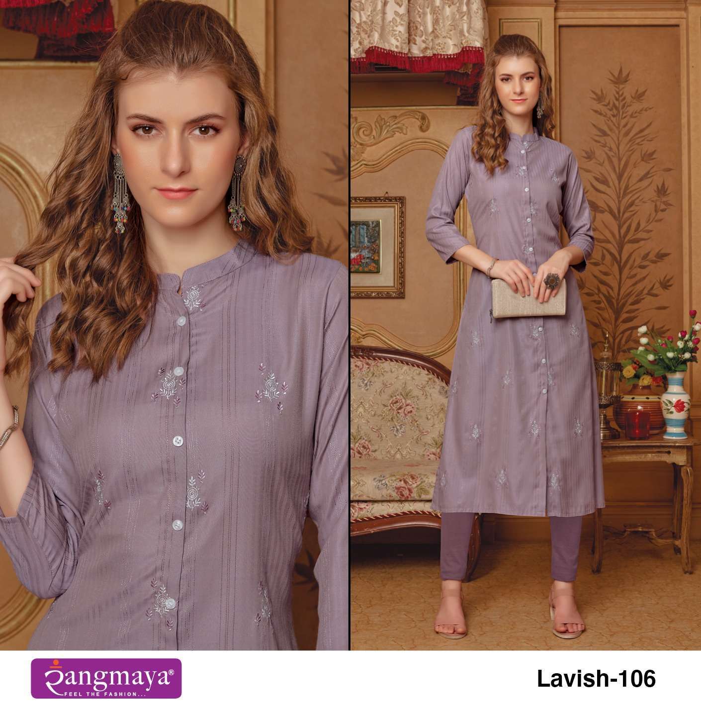 Rangmaya LAVISH Bombay imported Kurti Surat Wholesale Clothing Stores