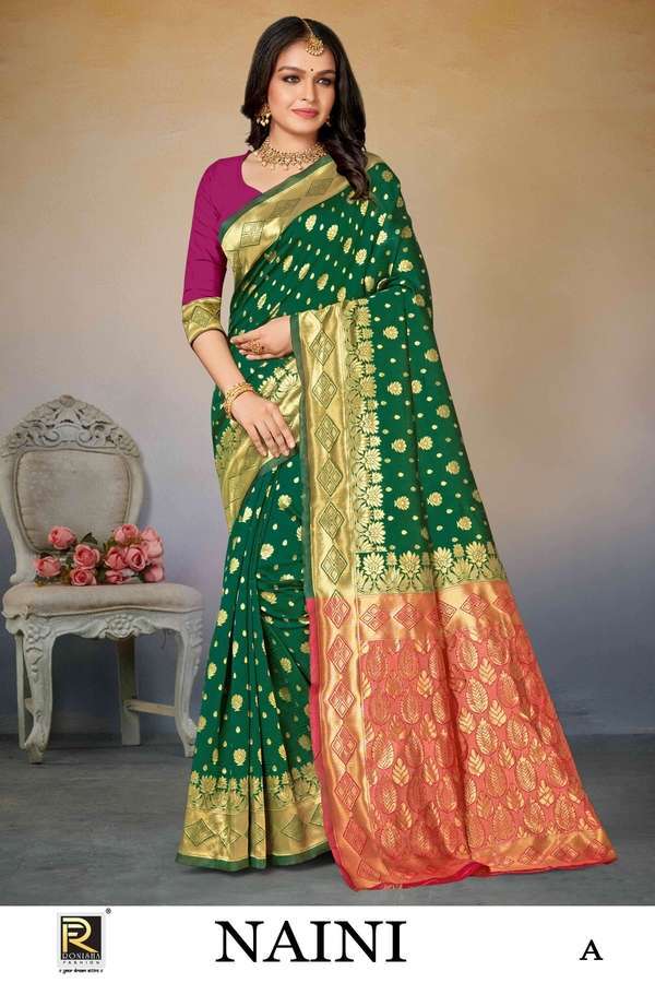 Banarasi Silk Saree – Monamaar