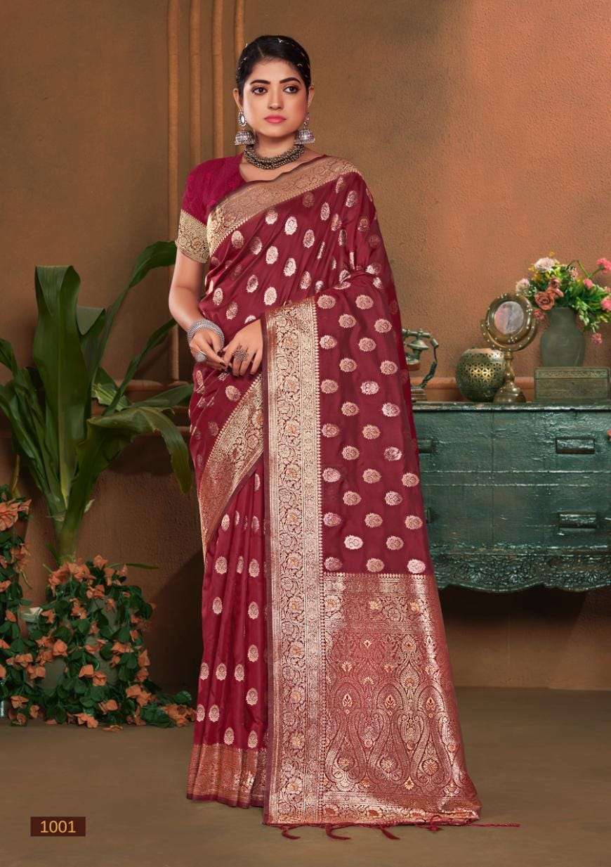 BUNAWAT GAJPRABHA SILK Banarasi Silk Saree manufacturers in India