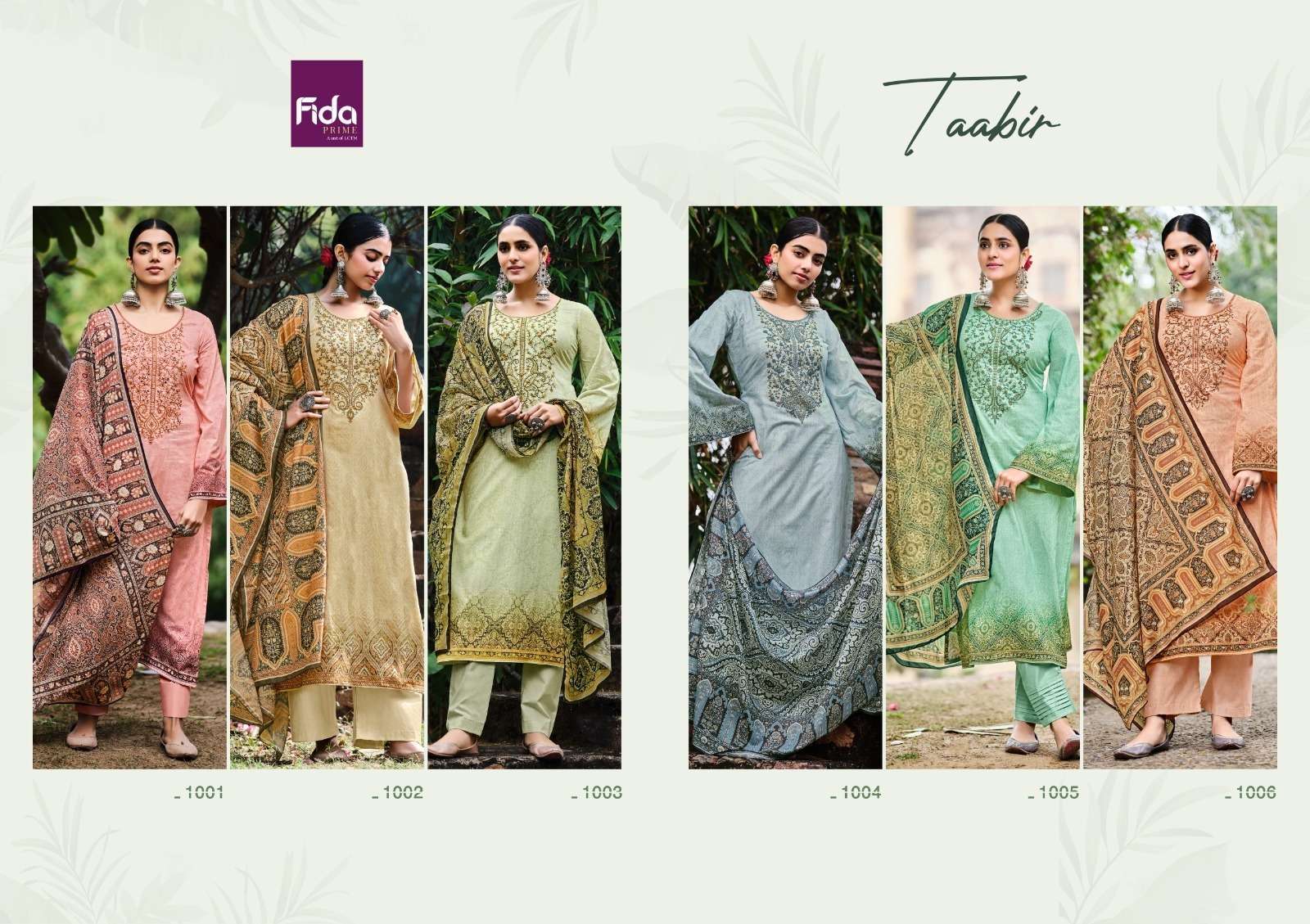 AntiqueWhite and pink cotton dress material online with cotton dupatta |  Kiran's Boutique