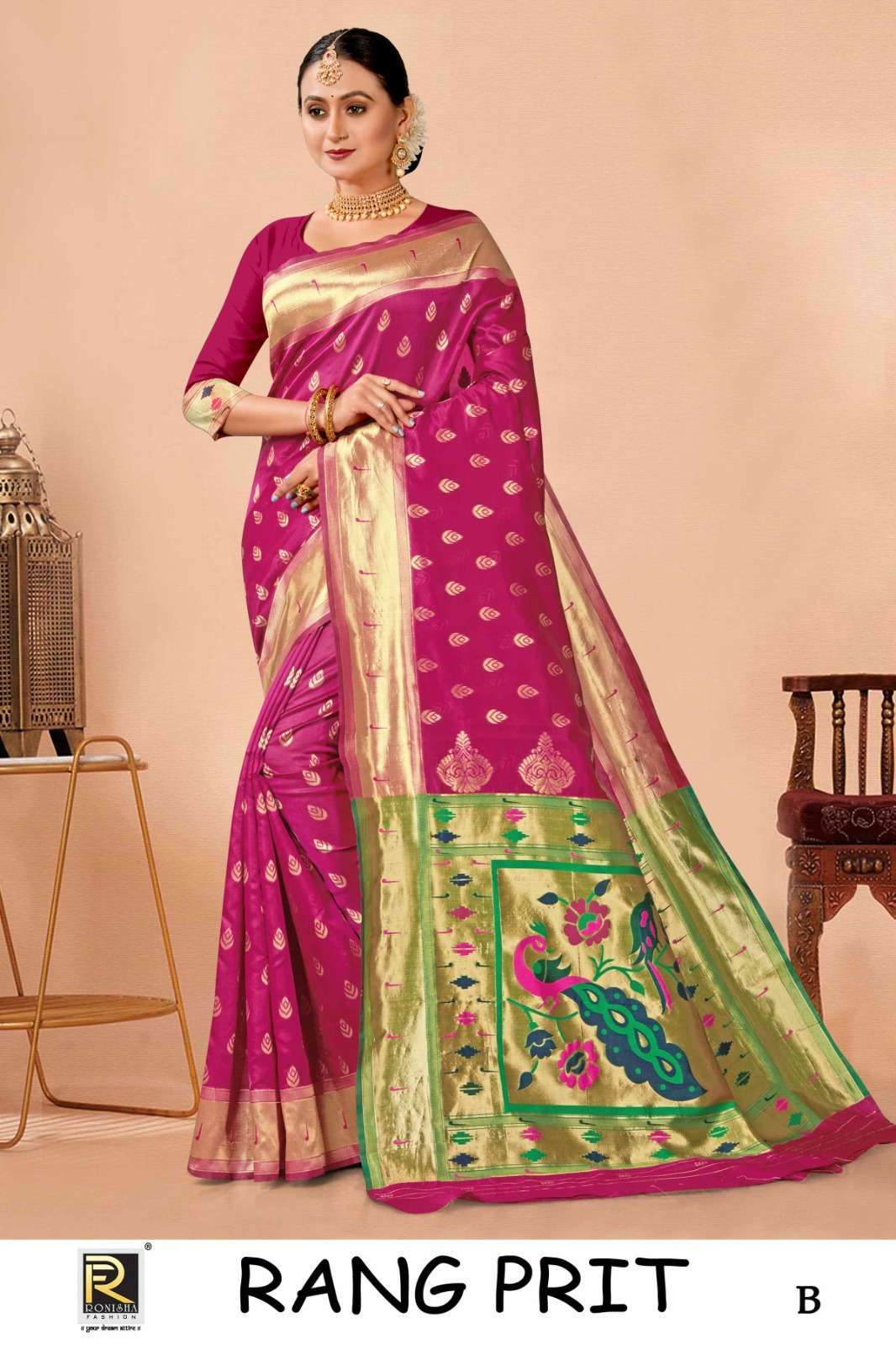 Banarasi Designer Party wear Women's Saree – mahezon