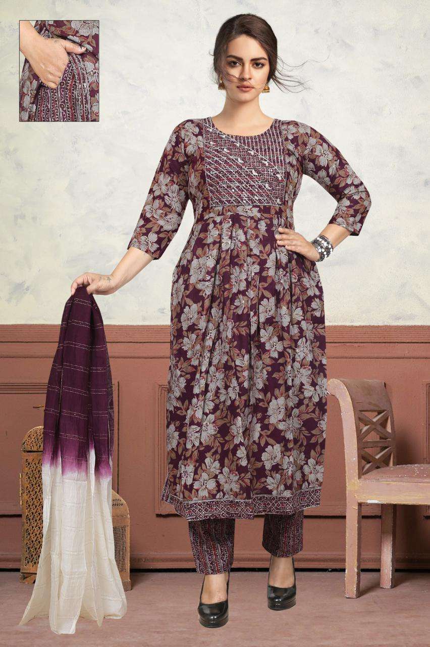 FASHION TALK HITANSH vol -1  Kurti catalogue in Surat