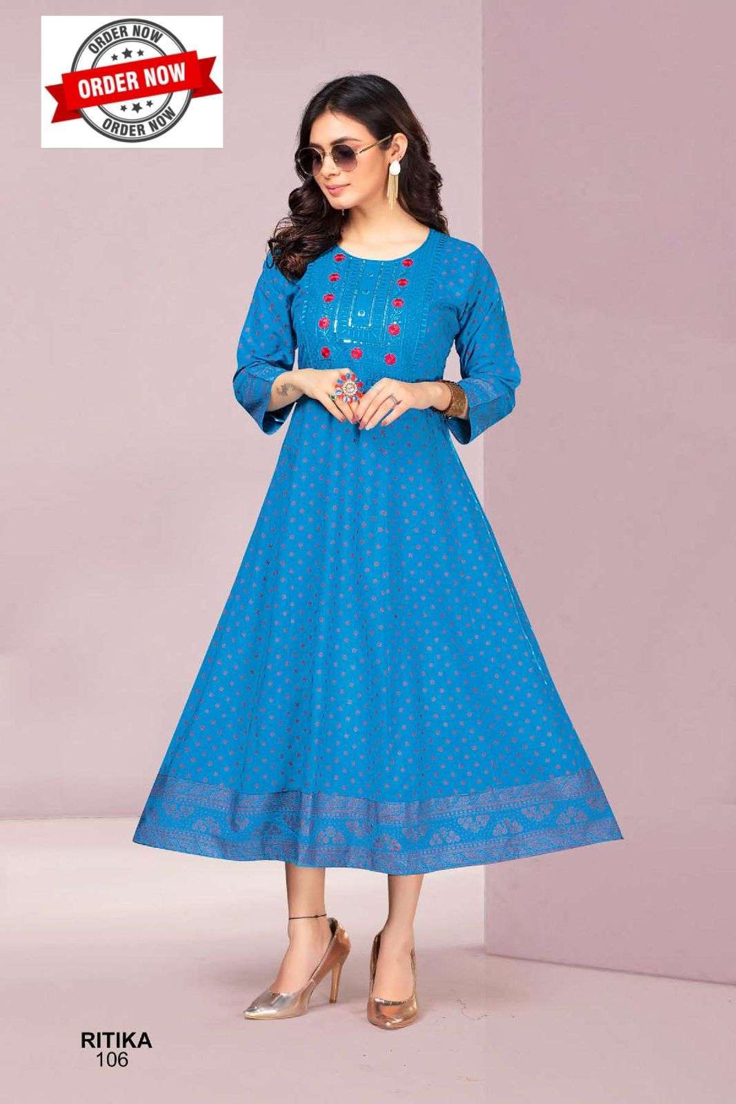GOLDEN RITIKA VOL.1 Wholesale Kurtis for boutique in Surat
