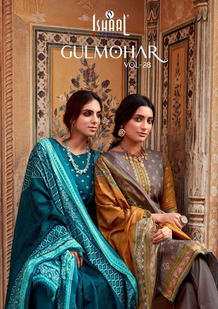 Ishal Gulmohar Vol28 Dress material in Surat wholesale market