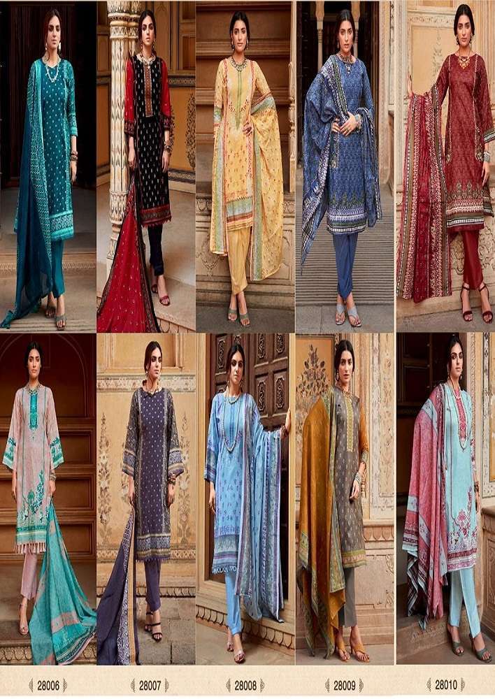 Ishal Gulmohar Vol28 Dress material in Surat wholesale market