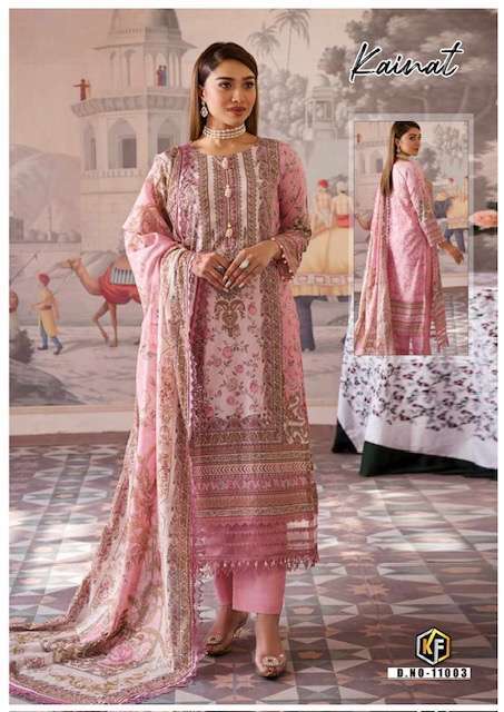Pakistani Printed Lawn Cotton Dress Material at Rs 550 in Surat | ID:  2852168507133