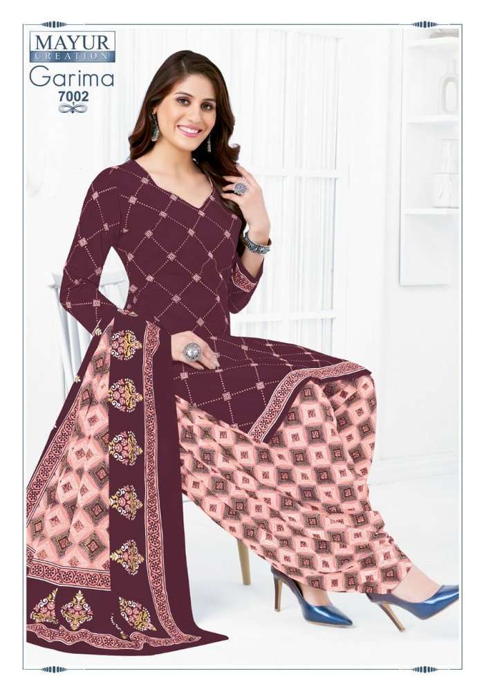 Wholesale Dealers For Dress Materials In Kerala Mayur Garima Vol-7 Surat dress material wholesale dealers