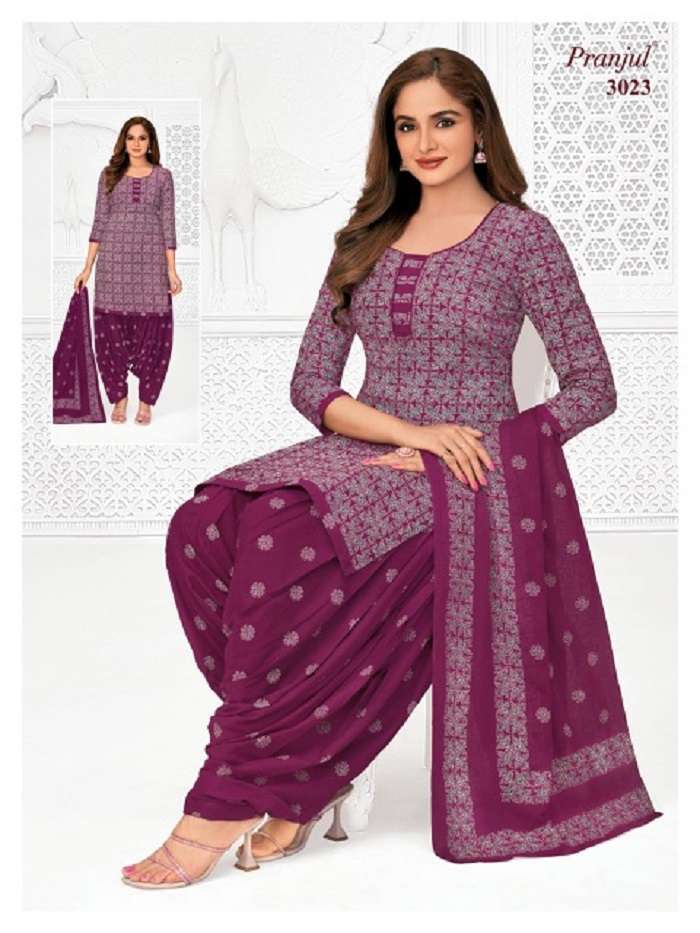 Pranjul Priyanshi Vol-30 -Dress Material Catalogue