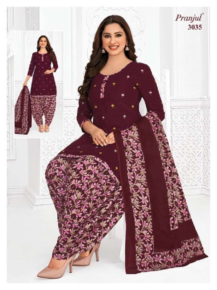 Pranjul Priyanshi Vol-30 -Dress Material Catalogue