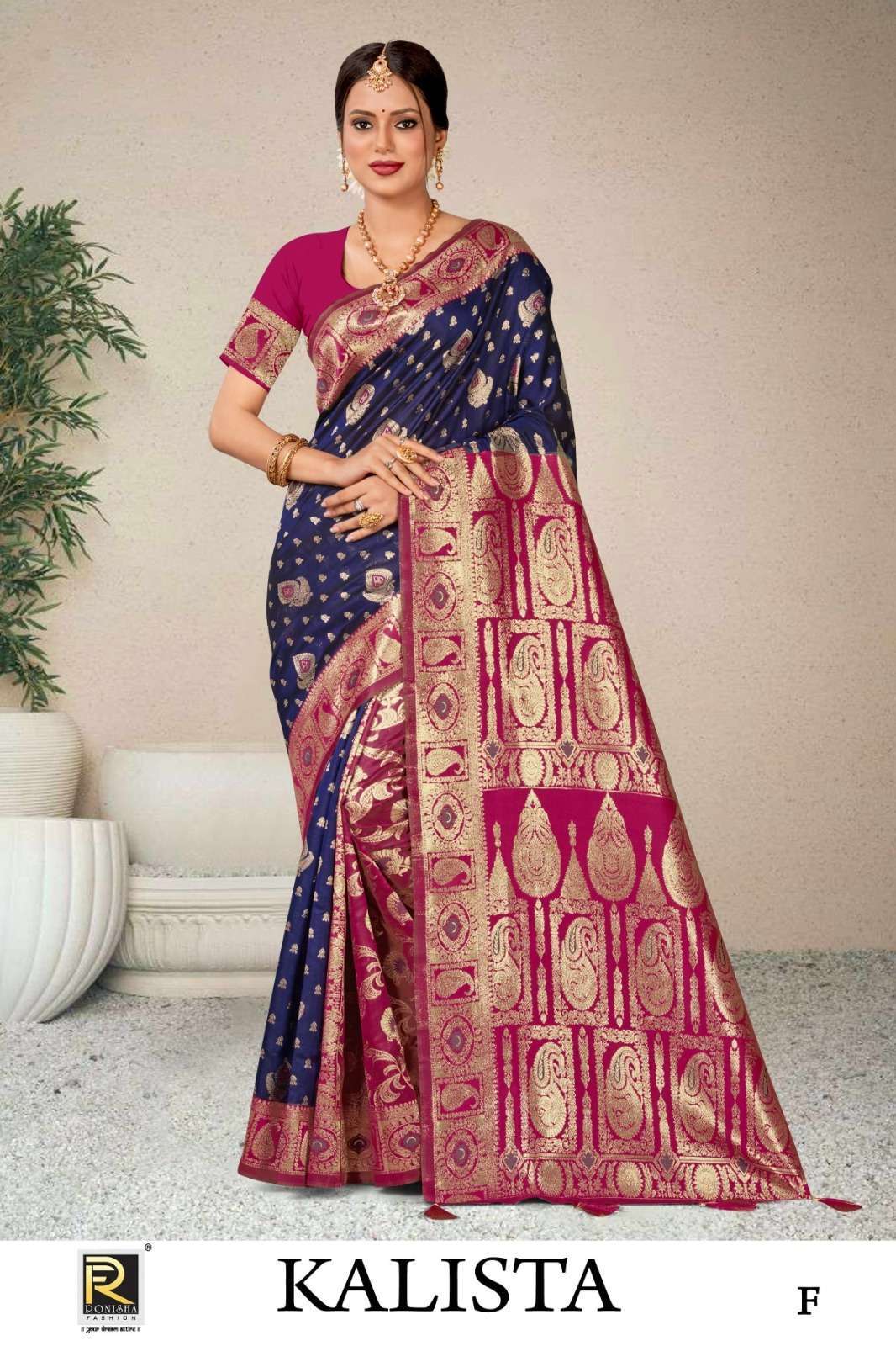 Ronisha Kalista  Banarasi Silk Surat saree wholesale prices