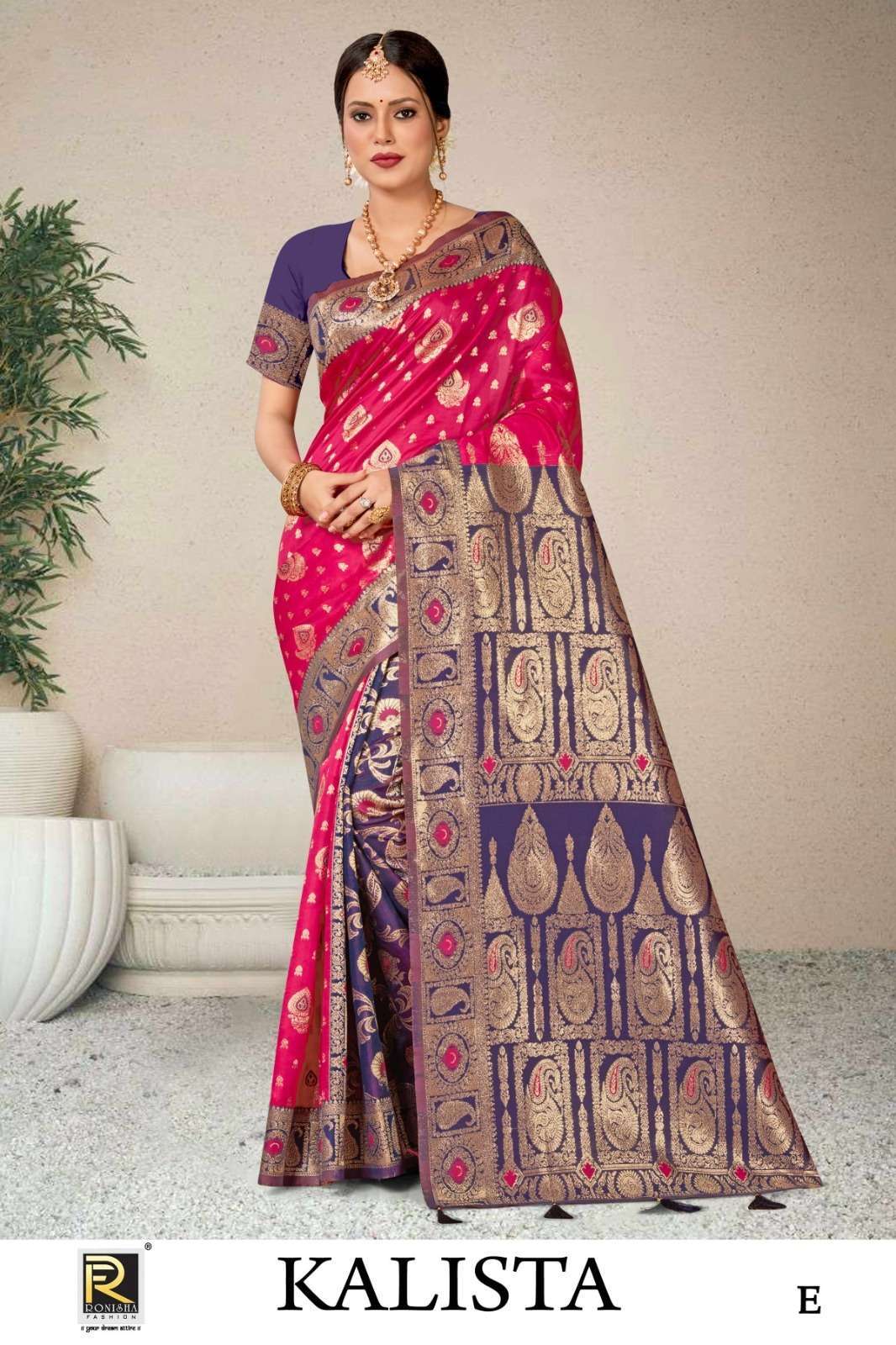 Ronisha Kalista  Banarasi Silk Surat saree wholesale prices