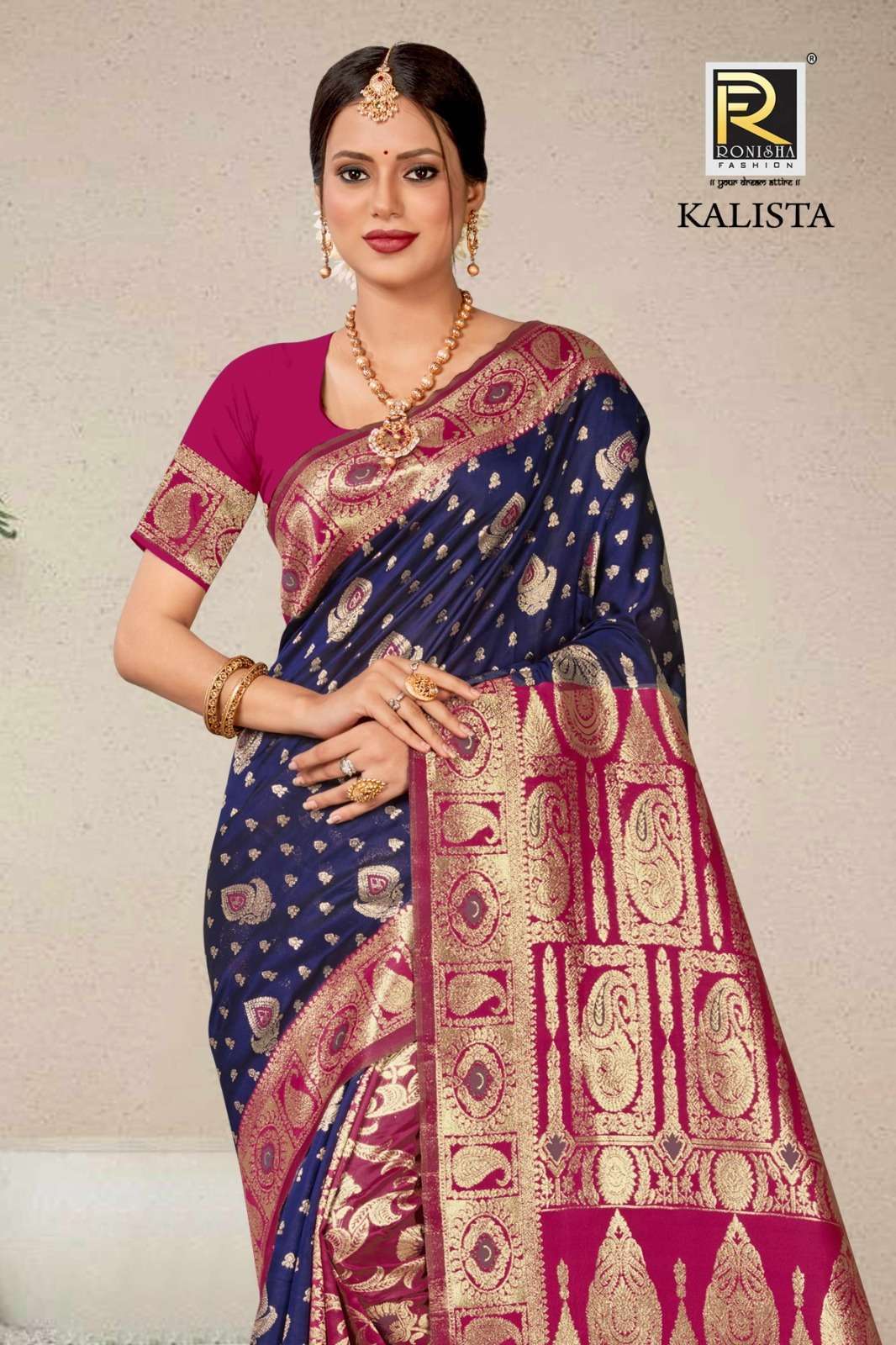 Ronisha Kalista  Banarasi Silk Surat saree wholesale prices