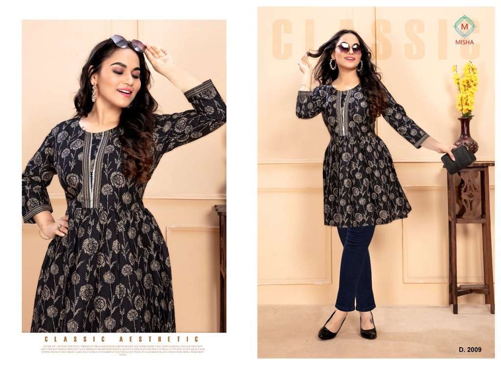 Ganesha Misha Vol-2 – Short Tops Kurti wholesale market