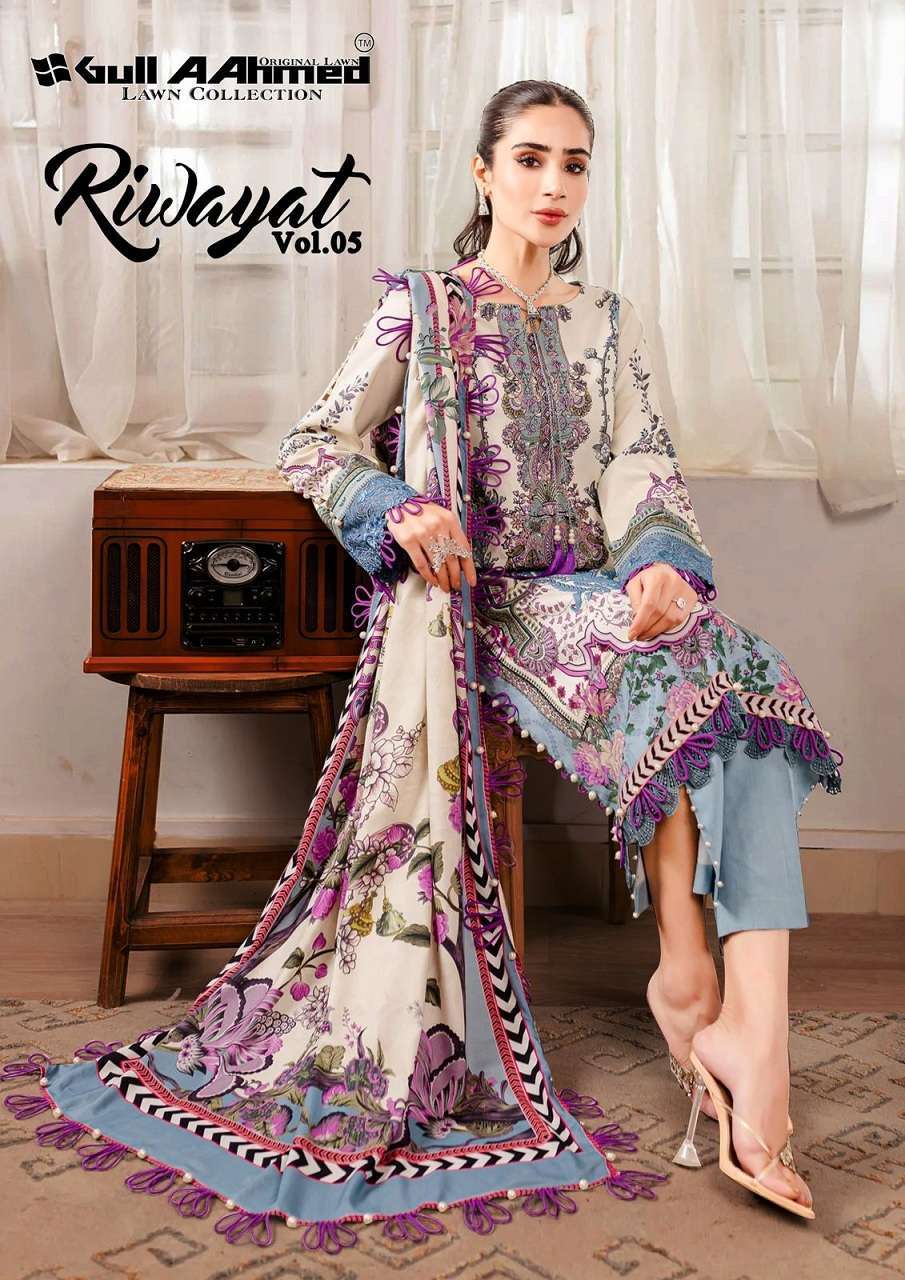 Gullahmed Riwayat Vol-5 Branded dress materials distributors