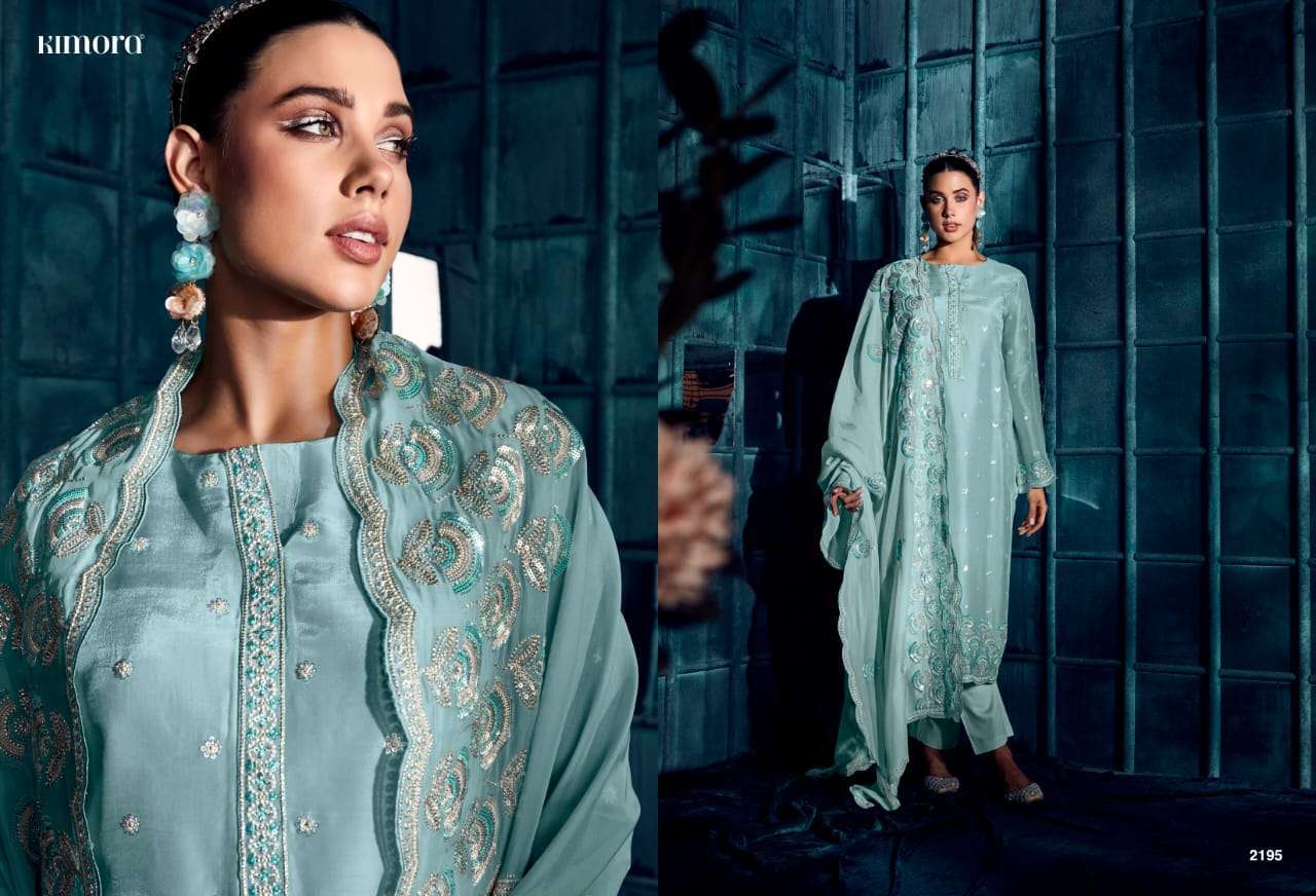 Kimora Ruby Modal Silk Embroidred Salwar Kameez online shopping