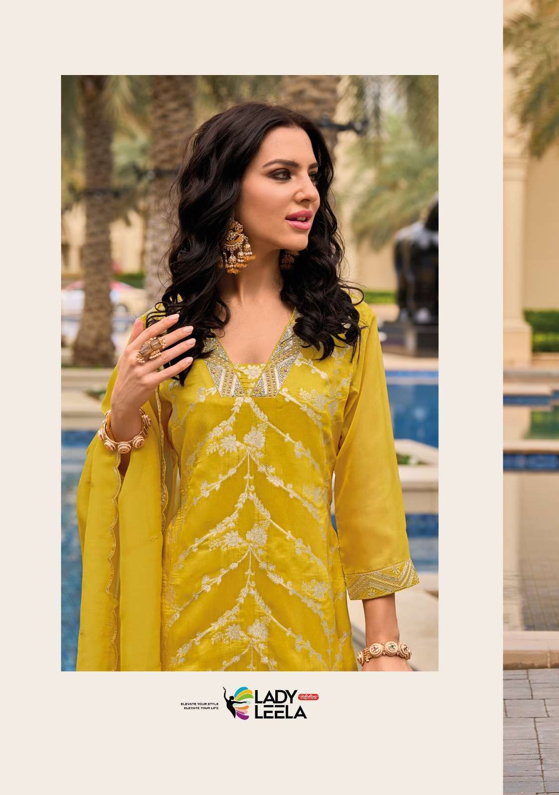 Shae by SASSAFRAS Women Mustard Embellished Shimmer & Sequins Dress -  Absolutely Desi