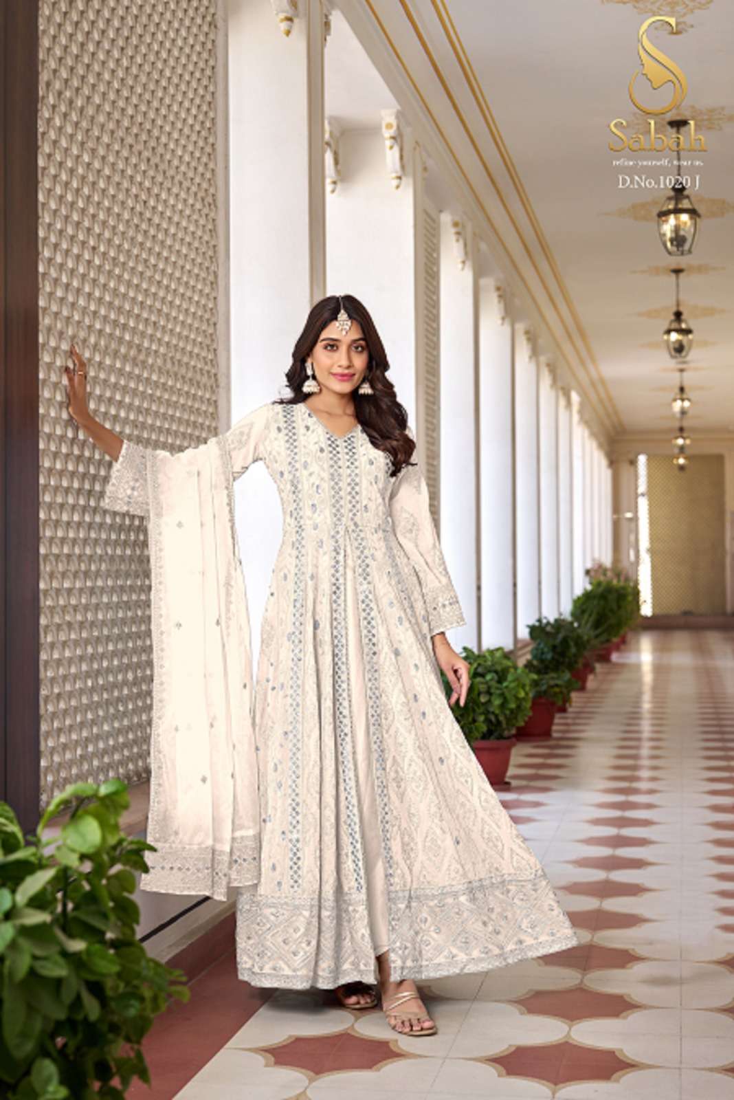 Sabah Ruhani Colour Plus Georgette Branded Salwar Kameez manufacturers in Surat