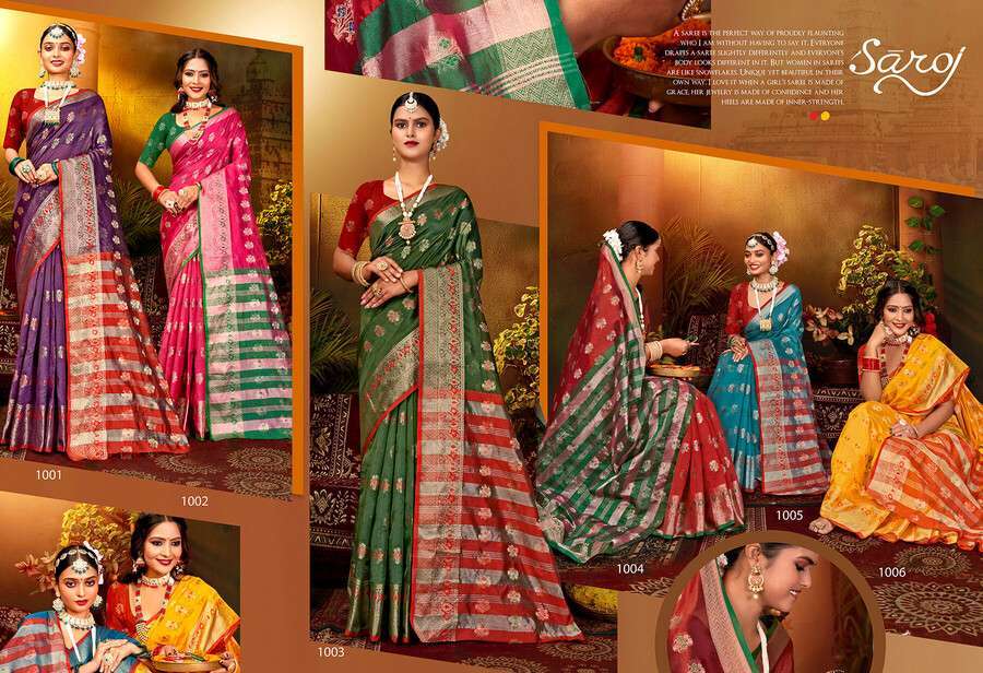 Saroj Sajelee vol.2  Soft organza silk Saree wholesale market in Patna