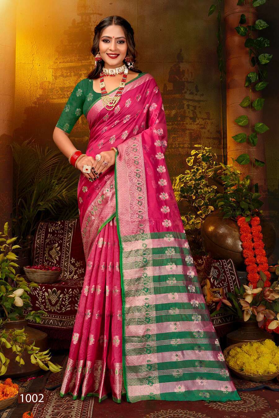 Saroj Sajelee vol.2  Soft organza silk Saree wholesale market in Patna