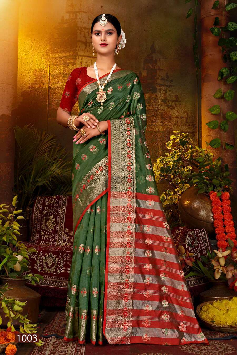 Saroj Sajelee vol.2  Soft organza silk Saree wholesale market in Patna