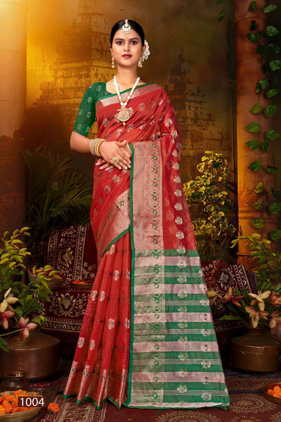 Saroj Sajelee vol.2  Soft organza silk Saree wholesale market in Patna