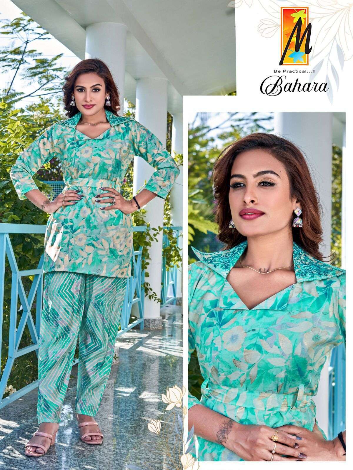 MASTER BAHARA CO-ORD SET Surat textile market kurtis