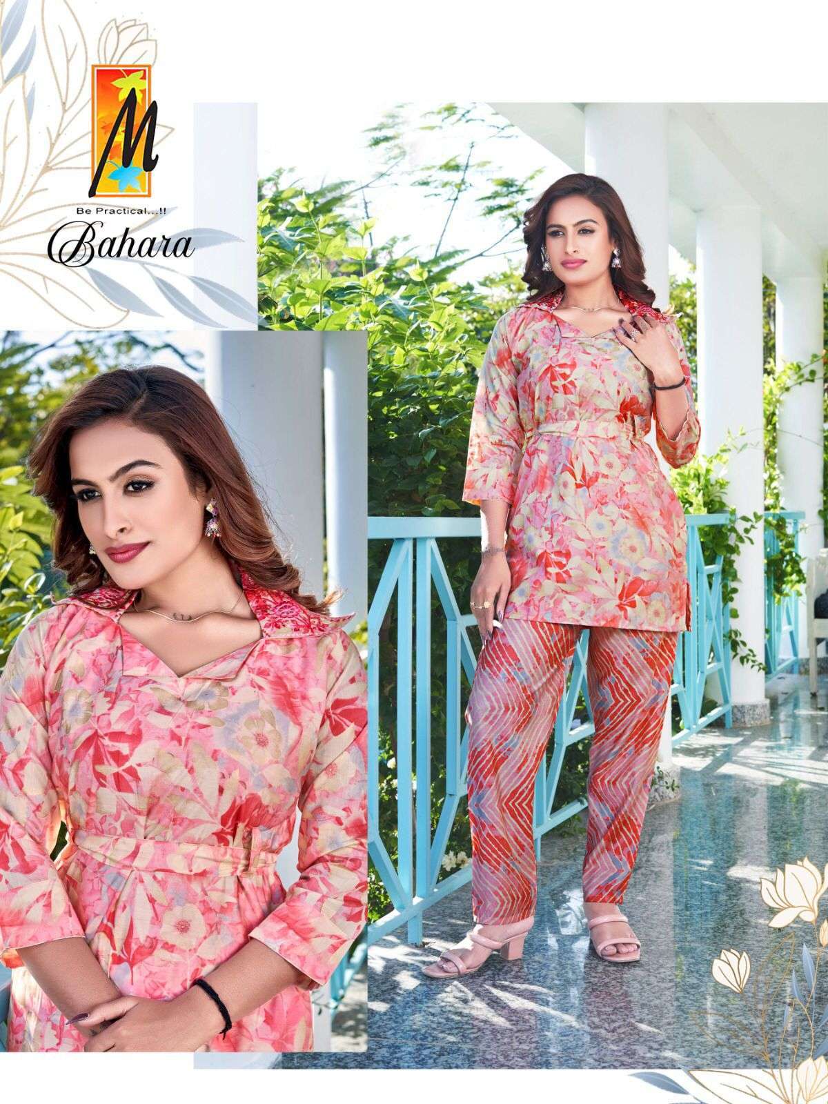 MASTER BAHARA CO-ORD SET Surat textile market kurtis