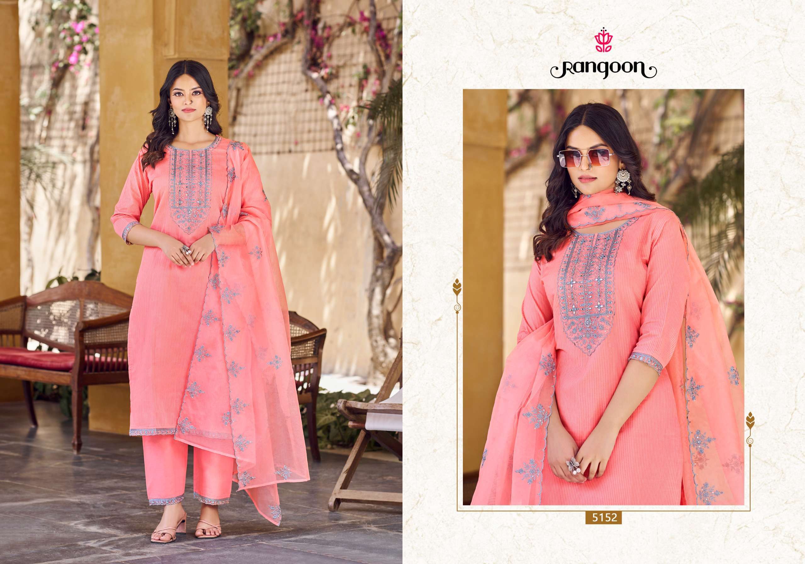 Rangoon SOFIA Kurti fabric wholesalers in Bangalore