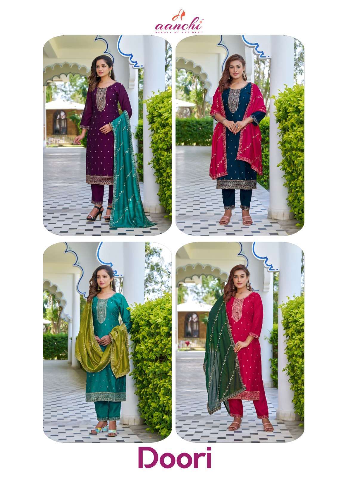 Aanchi DOORI Kurti catalogue suppliers