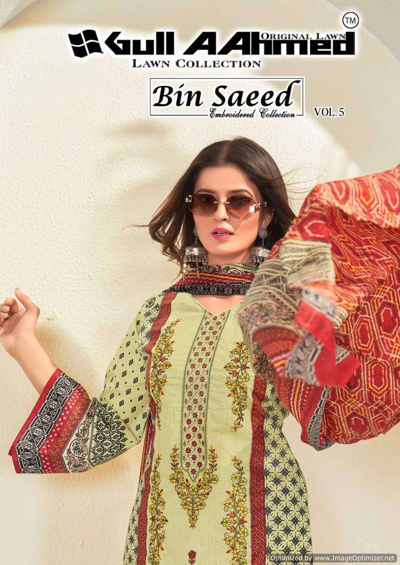 Gull A Ahmed Bin Saeed Vol-5 Dress material shops in Bangalore