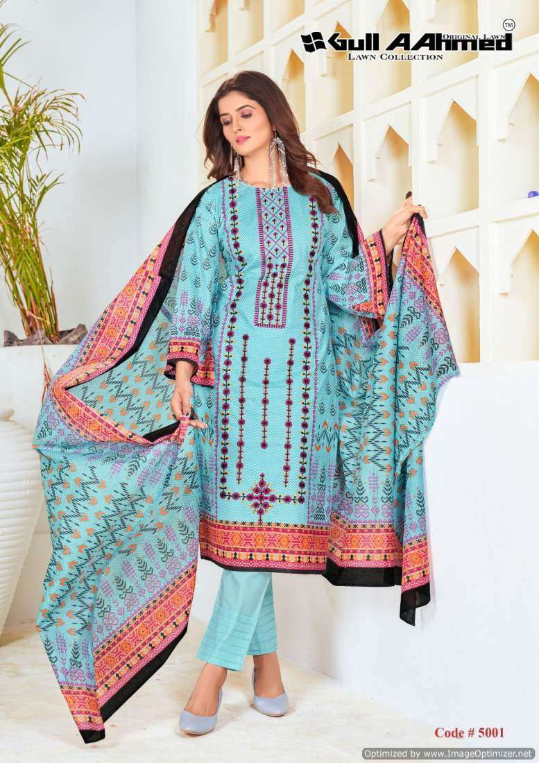 Gull A Ahmed Bin Saeed Vol-5 Dress material shops in Bangalore