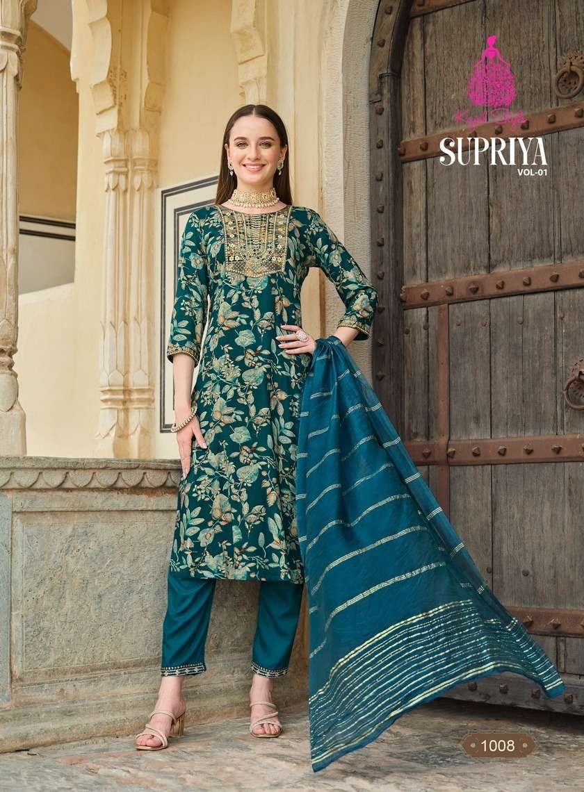 KAJAL STYLE SUPRIYA Vol.1 Wholesale Kurtis market in Bangalore