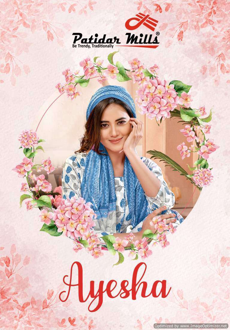 Patidar Mills Ayesha Vol-1 Online dress material shopping in Bangalore