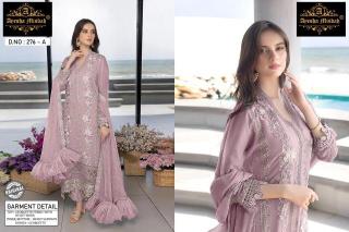 Ayesha Misbah 276 Georgette Pakistani salwar kameez wholesale market in Ahmedabad