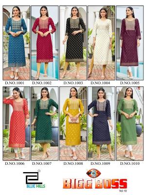 BLUE HILLS Big Boss Vol.10 ladies kurtis online shopping bangalore