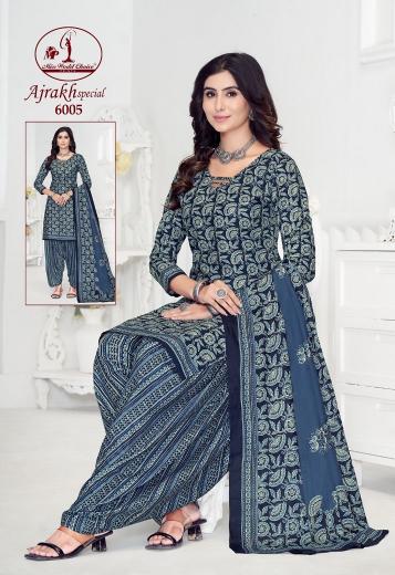 Miss World Ajrakh Vol 6 Dress material shops in Ahmedabad