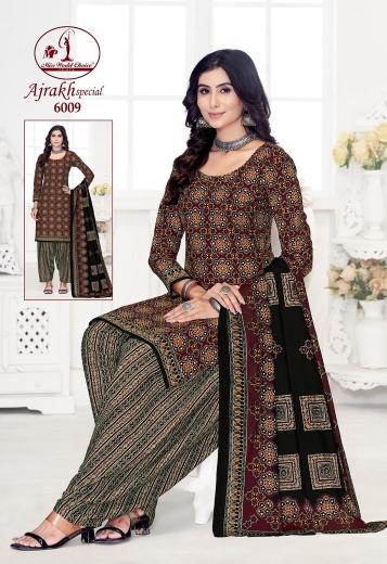 Miss World Ajrakh Vol 6 Dress material shops in Ahmedabad
