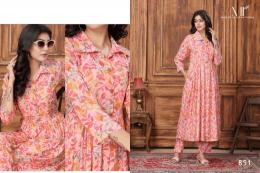 Moksh International WOW VOL-2 Co-ord set kurti wholesale market in delhi